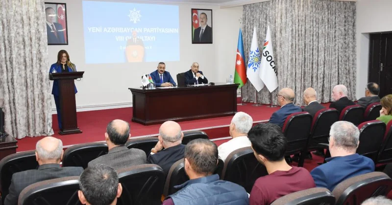 Qaradağda “YAP ın VIII Qurultayı yeni reallıqlar və qarşıda duran vəzifələr” mövzusunda tədbir keçirilib