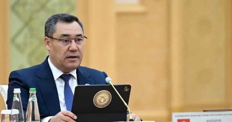 Sadır Japarov MDB ölkələrinin liderlərini 2027 ci ildə Bişkekdə keçiriləcək Qlobal Dağ Sammitinə dəvət edib
