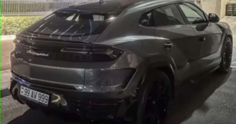 Məhkəmənin buraxdığı “Lamborghini”ni polis yenidən saxladı VİDEO