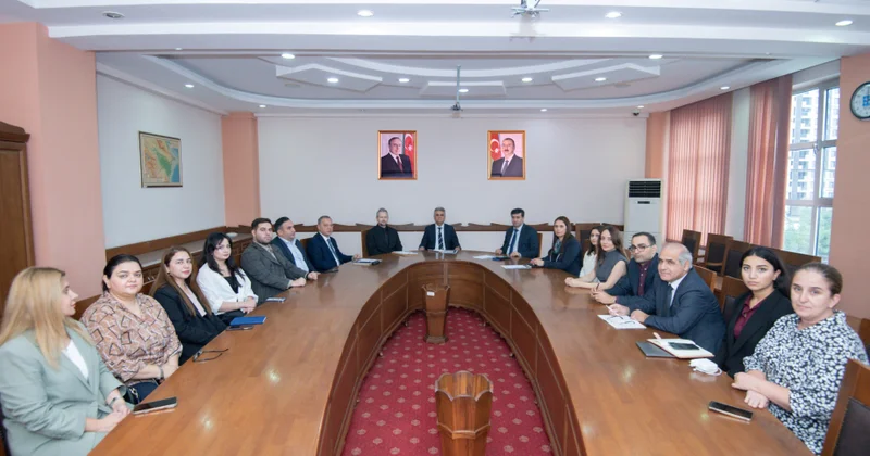 BMU da elmi tədqiqatların beynəlxalq platformalara inteqrasiyası diqqət mərkəzində olub