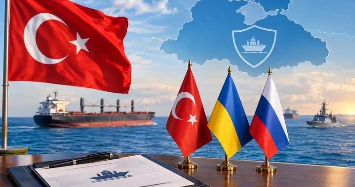Турция разработала план безопасного судоходства в Черном море для России и Украины