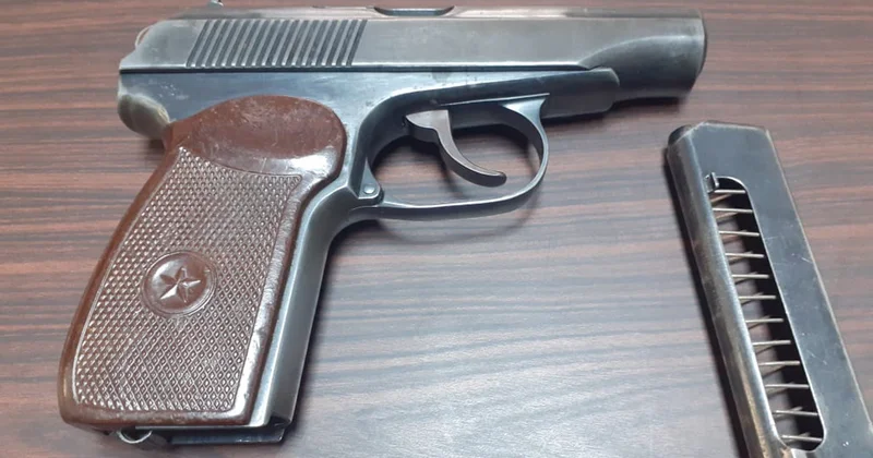 Ağcabədi sakini Bakıda üzərində Makarov tapançası ilə saxlanıldı