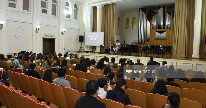 Bakıda “İsveçrə və Azərbaycan musiqisi dialoqda” adlı tədbir keçirilib FOTO