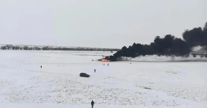 В Казахстане потерпел крушение военный вертолет, есть погибший Новости Азербайджана