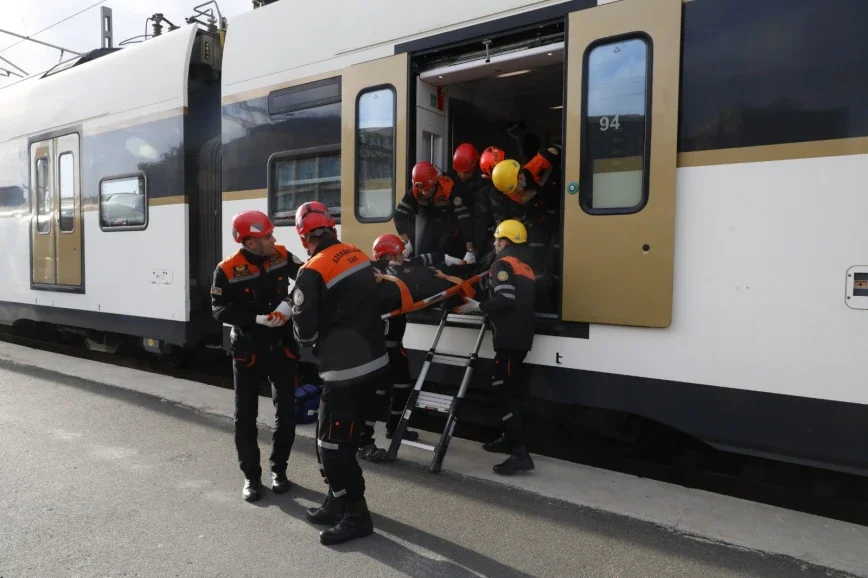 ADY fövqəladə hallara hazırlıqla bağlı növbəti təxliyə təlimi keçirdi