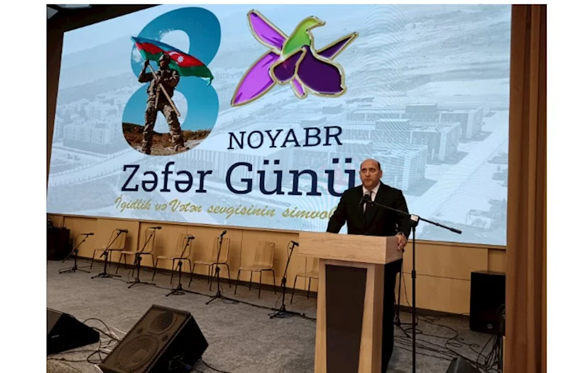 Füzulidə Zəfər Günü münasibətilə konsert olub FOTOLAR