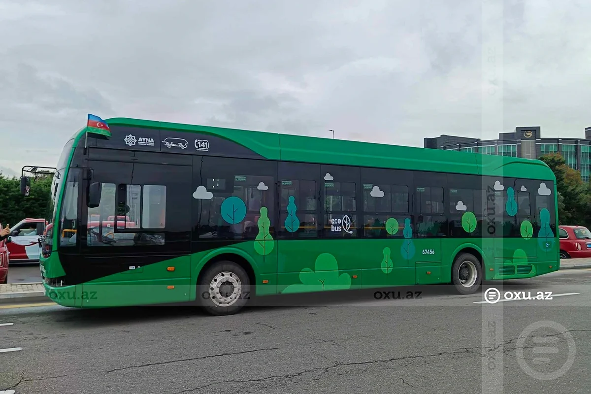 Bakıya gətirilən yeni elektrik mühərrikli avtobuslara sürət limiti qoyuldu