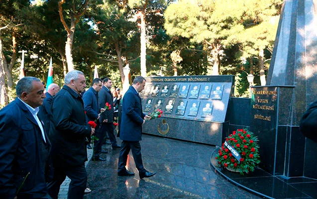 Nizamidə Zəfər Günü münasibətilə tədbirlər keçirildi Fotolar