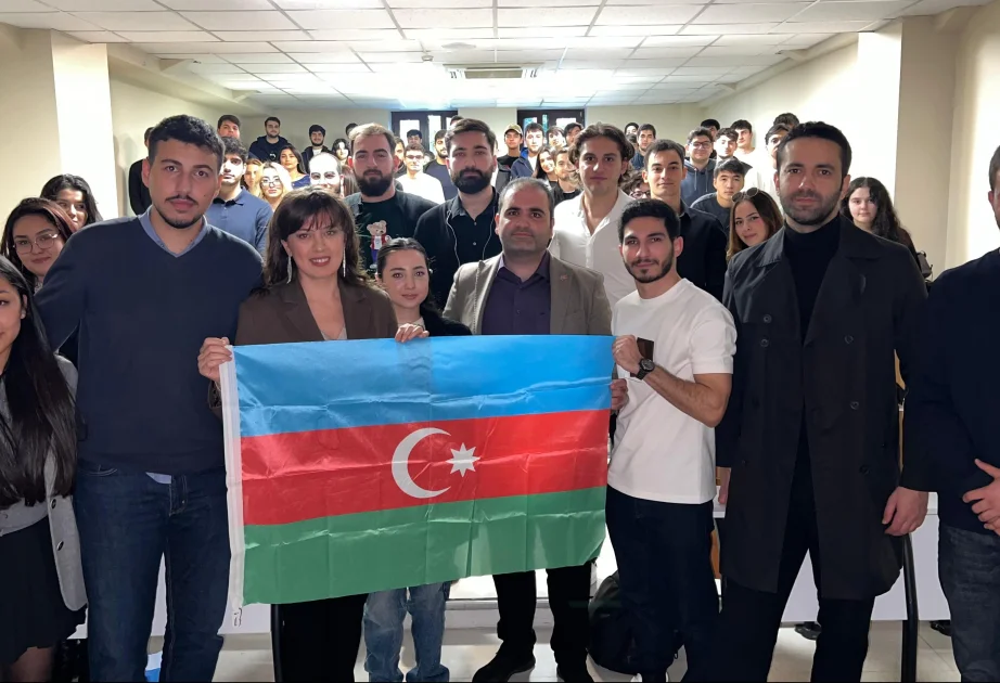 Türkiyənin Bahceşehir Universitetində Zəfəri Günü qeyd edilib