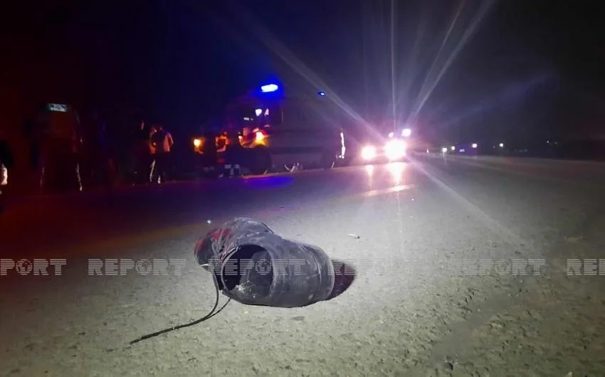 Xaçmaz rayonunda yol qəzasında piyada ölüb