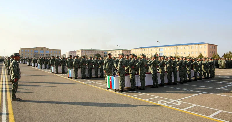 Новобранцы ВС Азербайджана поклялись в верности Родине Minval Politika
