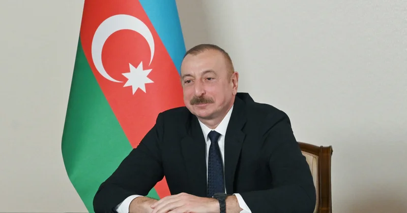 Prezident: Bu gün Azərbaycanın hər bir yerində dövlət bayrağı dalğalanır VİDEO