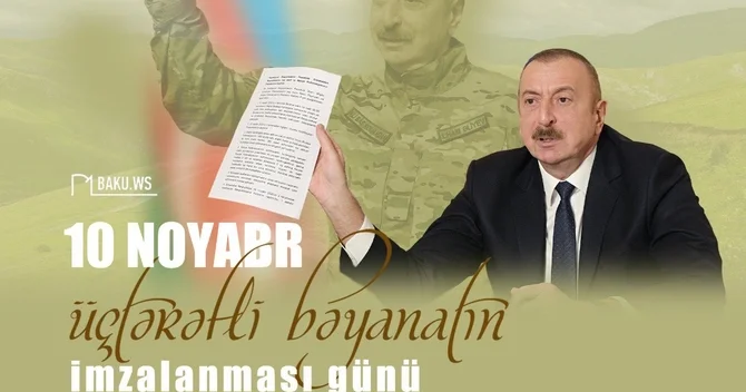 İkinci Qarabağ müharibəsini sonlandıran Üçtərəfli Bəyanatın imzalanmasından beş il ötür