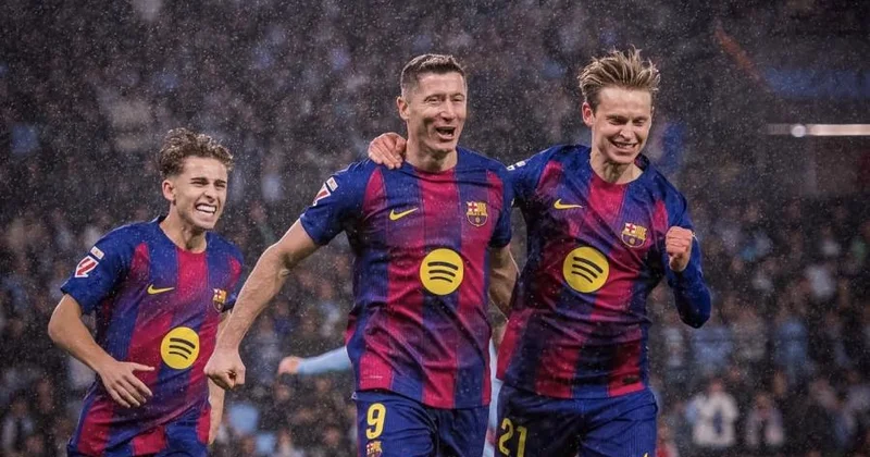 Levandovski “Barselona”ya het triklə qələbə qazandırdı