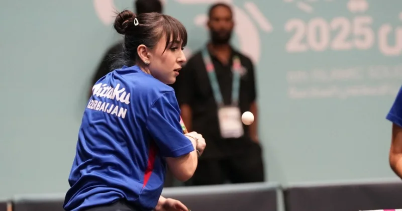 Stolüstü tennis yığmamız İslamidada 1/4 finala vəsiqə qazandı