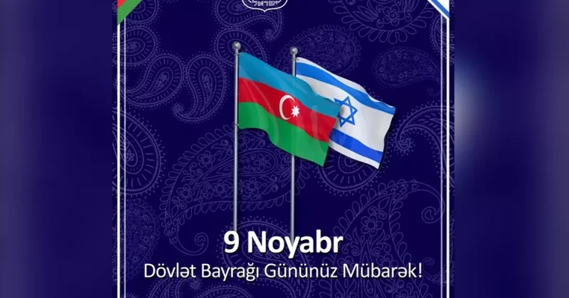 Дипмиссия Израиля поздравила Азербайджан c Днем флага