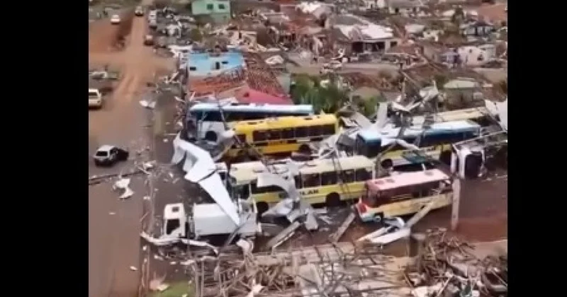 Güclü tornado 750 nəfəri yaraladı