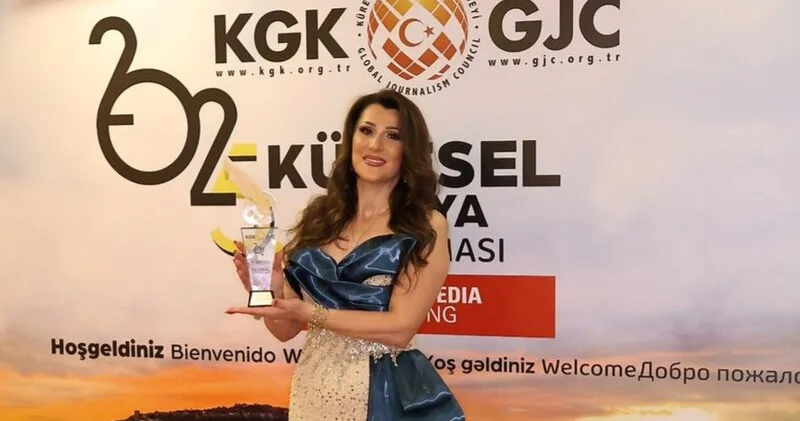 Gülyanaq Məmmədova Türkiyədə mükafata layiq görüldü FOTO