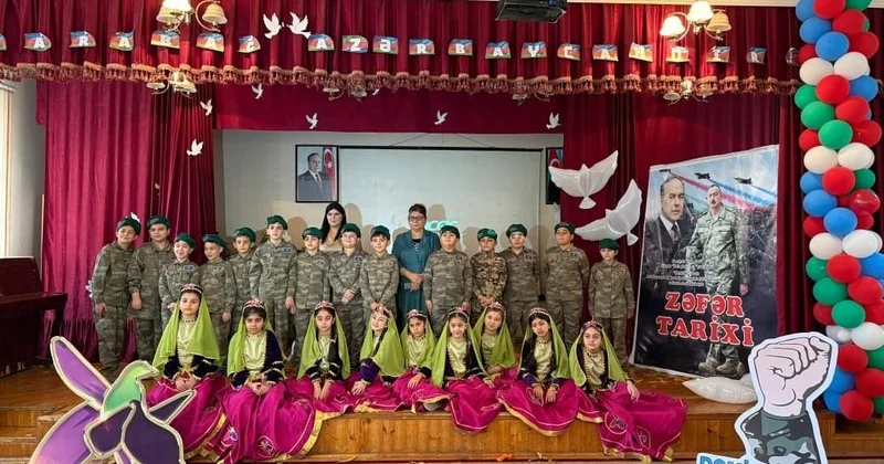 T.Abbasov adına 225 nömrəli məktəbdə “Konstitusiya və Suverenlik ili” çərçivəsində Zəfərimizin 5 illiyi qeyd olundu