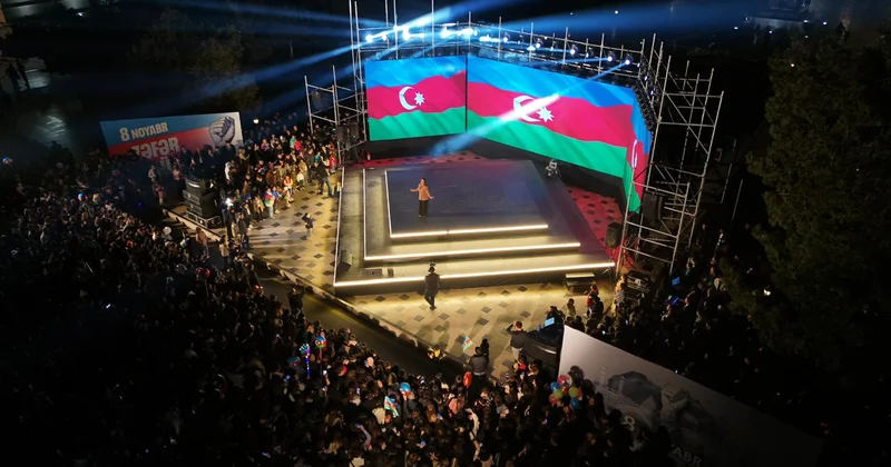 Naxçıvanda Zəfərin 5 ci ildönümü böyük coşqu ilə qeyd edilib