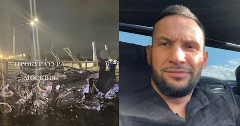 Moskvada kriptobiznesmen lüks avtomobildə qəzaya düşərək həlak oldu VİDEO