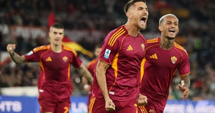 Рома победила Удинезе в 11 м туре и поднялась на первое место в Серии А