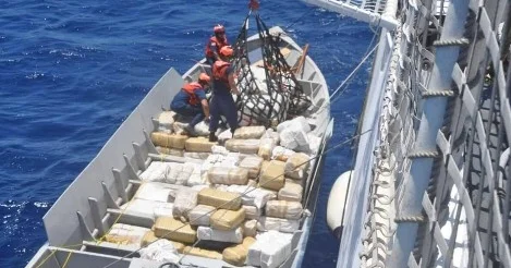 Mavriki sahillərində 100 milyon dollarlıq kokain tapıldı