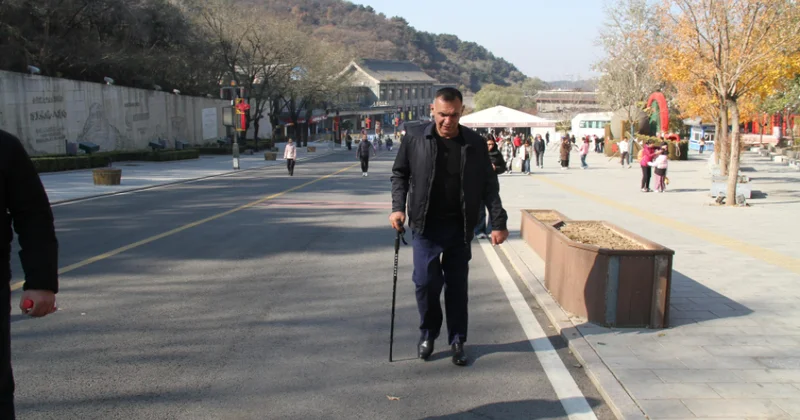 Aprel döyüşlərinin qəhrəmanı Böyük Çin səddində