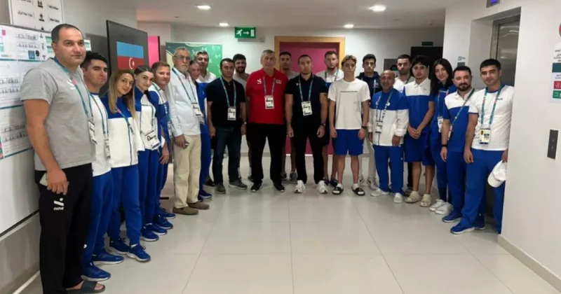 Представители НОК Азербайджана посетили Деревню атлетов в Эр Рияде ФОТО