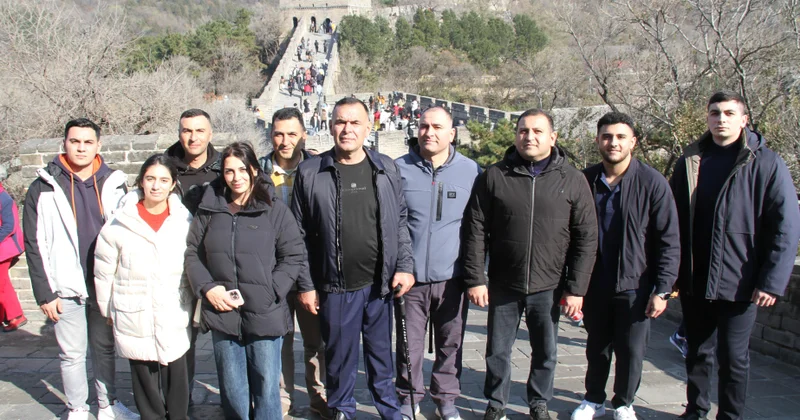 Aprel döyüşlərinin qəhrəmanı Böyük Çin səddində