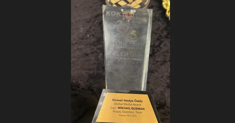 Михаил Гусман получил высокую награду за вклад в мировую журналистику Minval Politika