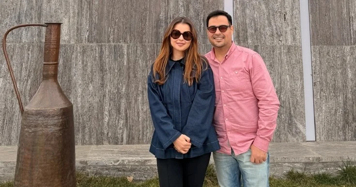 Sevda və həyat yoldaşının Qarabağ gəzintisi Foto+Video