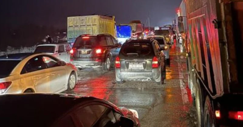 Bakı Qazax yolunda AĞIR TIXAC