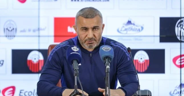 “Hər iki komandanın azarkeşlərinin 44 cü dəqiqədə etdikləri çox xoş idi” Video