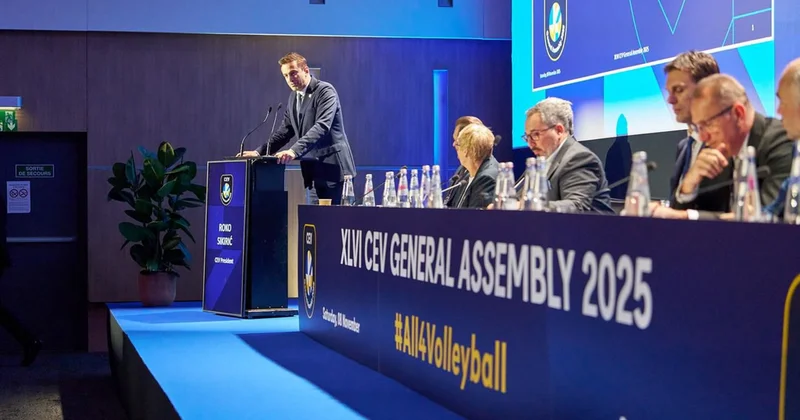 CEV in XLVI Baş Assambleyası Parisdə keçirildi FOTO