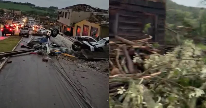 Braziliyanın cənubunda tornado beş nəfərin ölümünə səbəb olub