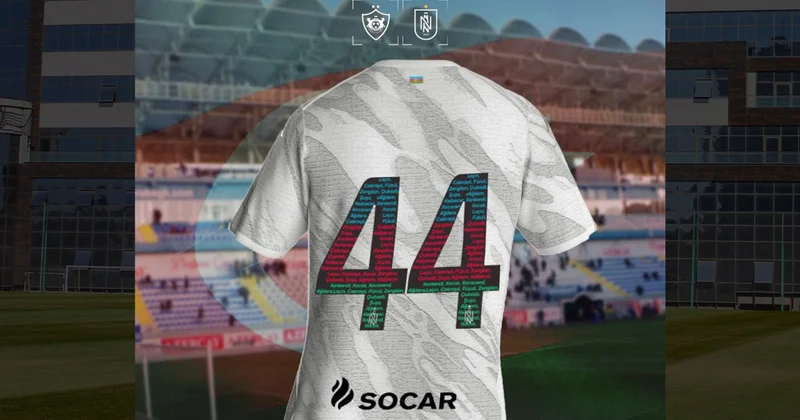 “Neftçi” “Qarabağ”la oyuna xüsusi “Zəfər forması” ilə çıxacaq