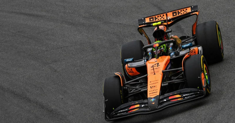Lando Norris Formula 1 Braziliya Qran Prisinin qalibi