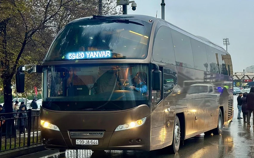 Ekspres avtobus marşrutu istifadəyə verilib