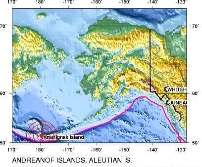 525ci qəzet Alyaskada güclü zəlzələ