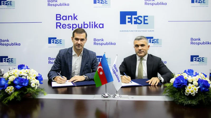 Bank Respublika və EFSE sahibkarlığın dəstəklənməsi üçün irihəcmli kredit sazişi bağladı