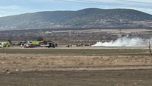 Türkiyədə təlim zamanı iki hərbi helikopterin toqquşması nəticəsində 6 nəfər həlak olub