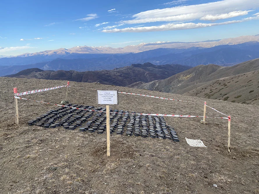 Azad olunmuş ərazilərdə 1,5 milyon mina və sursat var Beynəlxalq ekspertlər