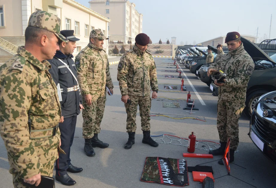 Daxili Qoşunların Naxçıvanda yerləşən hərbi birləşməsində qışa hazırlıq vəziyyəti yoxlanılıb AZƏRTAC