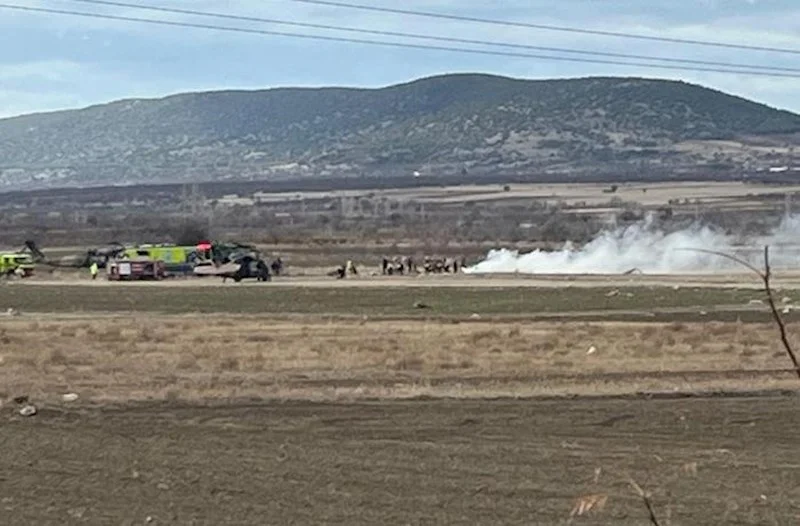 Türkiyədə hərbi helikopter qəzaya uğradı 4 şəhid var