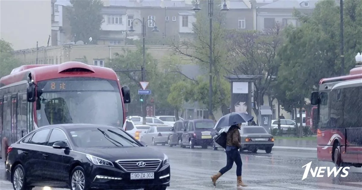 Когда в Баку прекратятся дожди? Новости