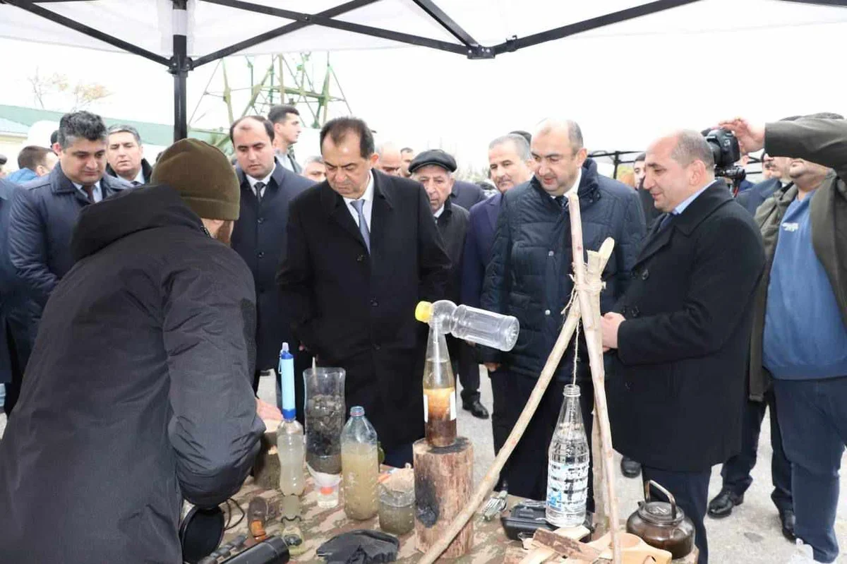 Qızılağac Milli Parkında II Flaminqo festivalı keçirildi Foto