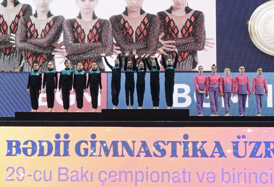 Bədii gimnastika üzrə Bakı çempionatı və birinciliyində ilk qaliblər müəyyənləşib AZƏRTAC