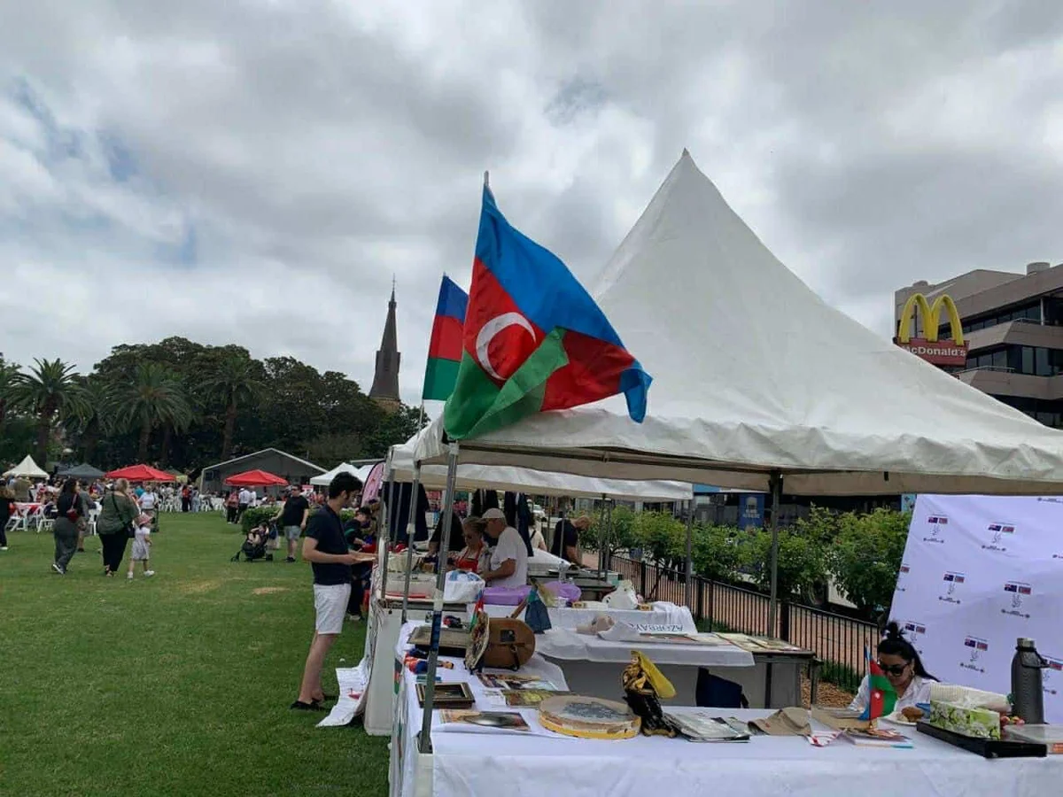 AvstraliyaAzərbaycan Assosiasiyası və GADTB Sidneydə möhtəşəm Türk Festivalında