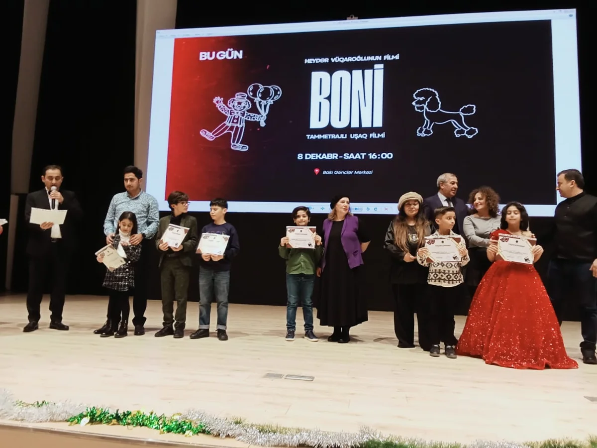 ”Boni” filminin təqdimatı olubFOTOLAR